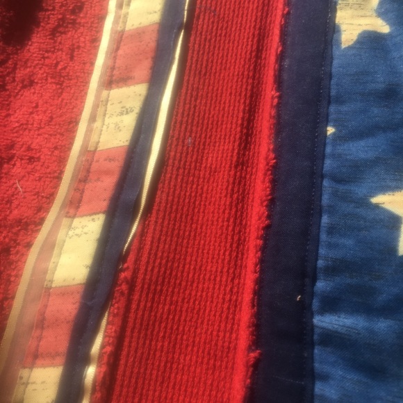 HAND DECORATED TOWELS FOR 4th of July!! - Picture 2 of 5